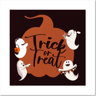 Trick or Treat Party Posters and Art